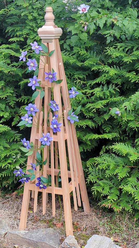 a) Obelisk Trellis 5"